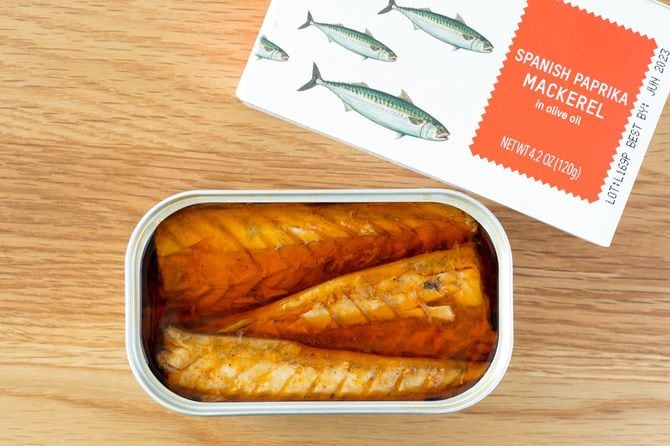 パタゴニアのサバ缶（スパニッシュパプリカ味）