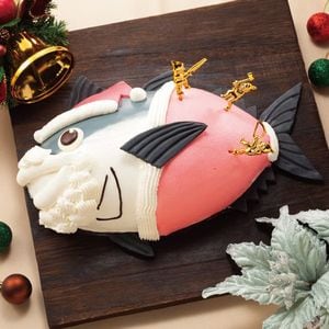 「サンタになった本マグロール」