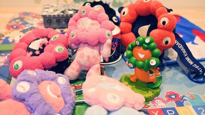 カラフルに変態したミャクミャク
