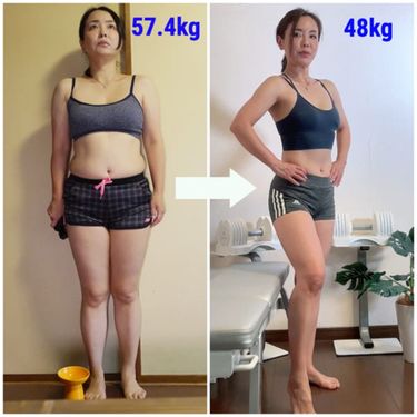 1年で57kg→48kg… 