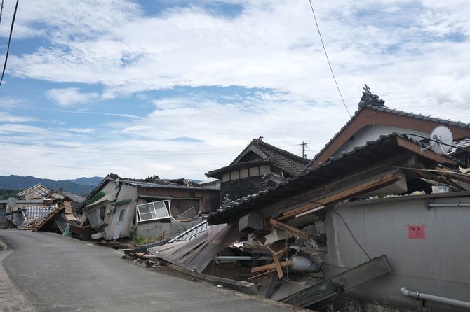 倒壊リスク「危険」と判定された家屋