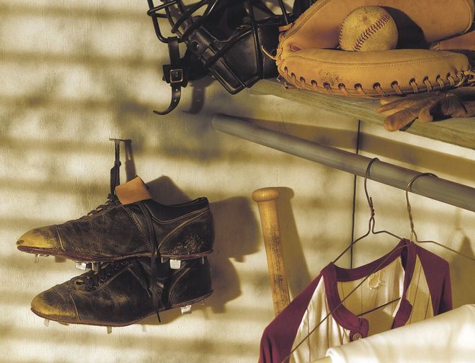 野球のロッカー