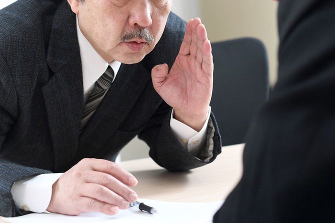 シニアのビジネスマン