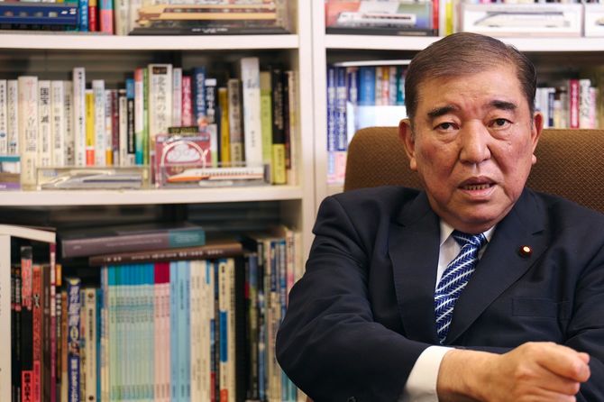 自民党の石破茂前首相