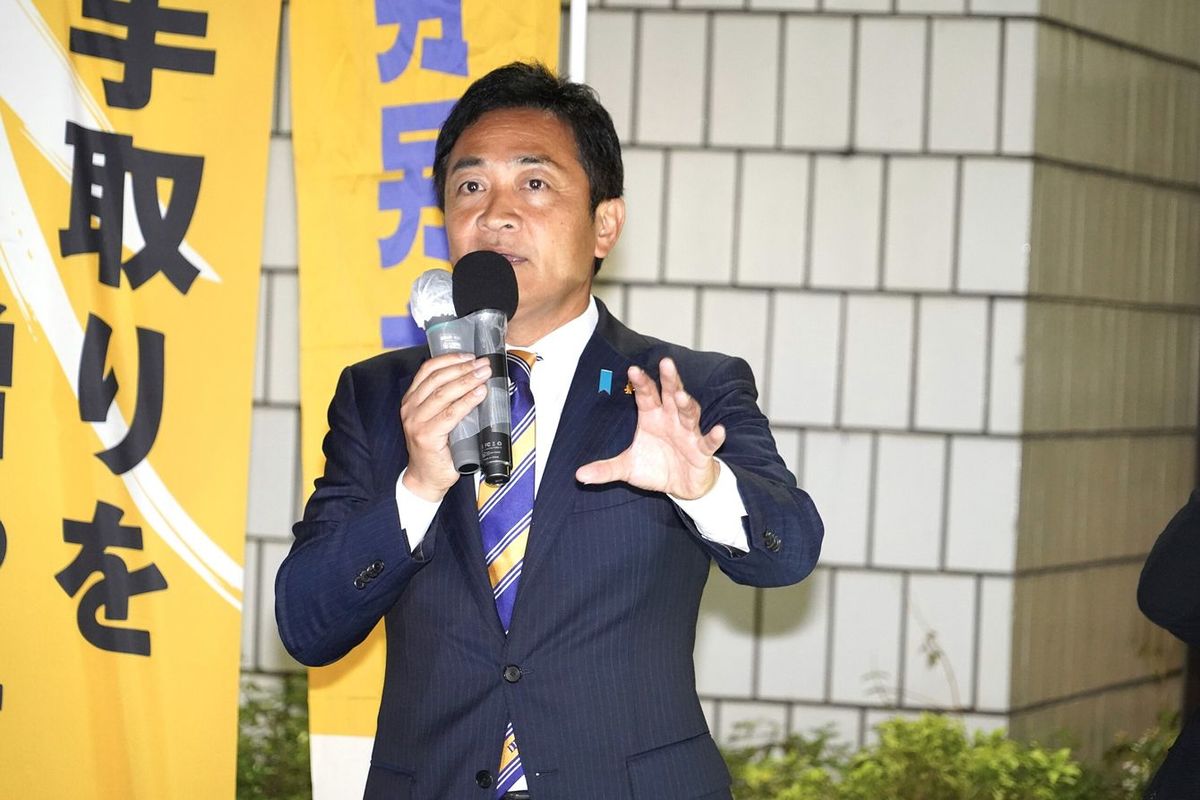 国民民主党の玉木雄一郎代表。石破政権にさまざまな「攻勢」を仕掛けている