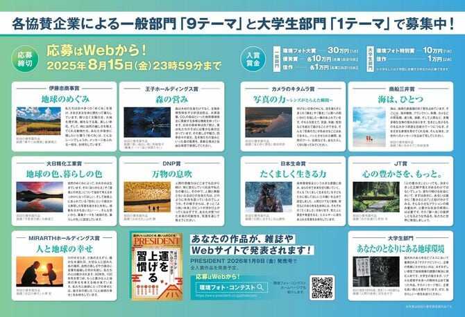 協賛企業一覧と各社のテーマ