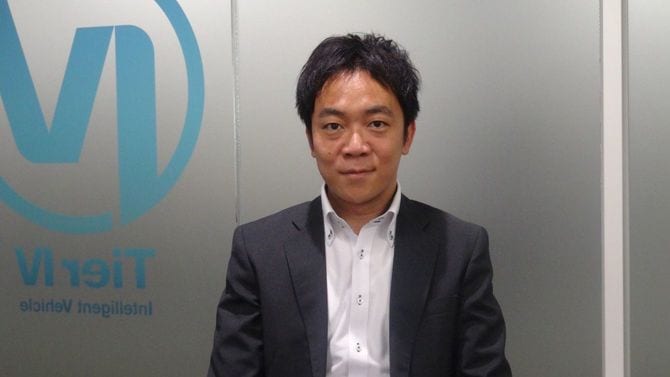 ティアフォーの創業者で、CTO（最高技術責任者）を務める加藤真平氏