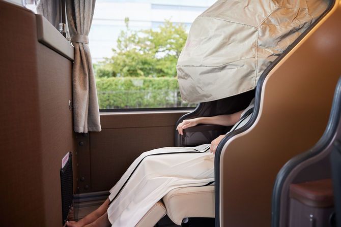 高級シートのDOME(ドーム)を利用している様子