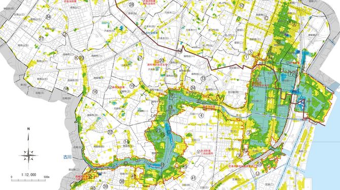 出典＝港区浸水ハザードマップ