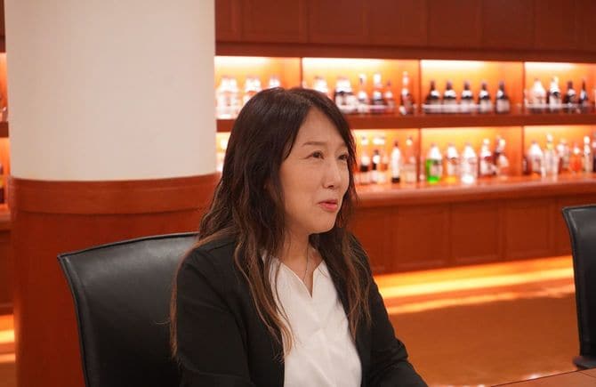 ドーバー洋酒貿易 業務統括部 営業企画課課長代理 田島理恵さん