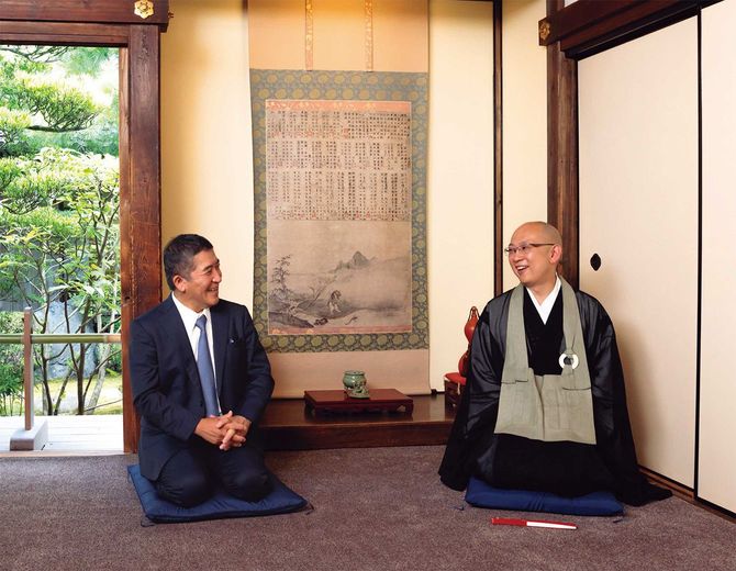 エアウィーヴ会長兼社長 高岡本州×妙心寺退藏院副住職 松山大耕