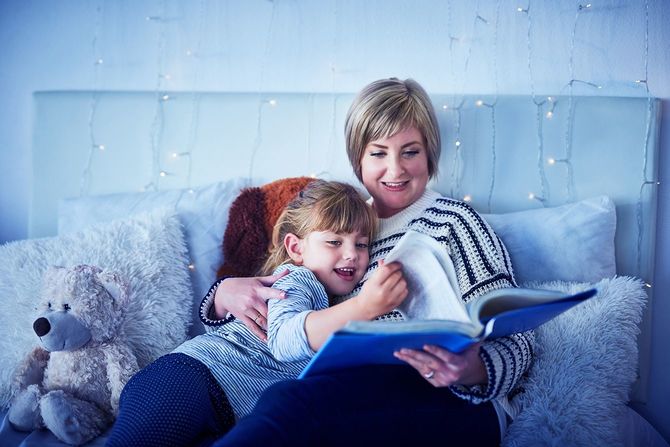 就寝時間の物語のようななだめるような何も