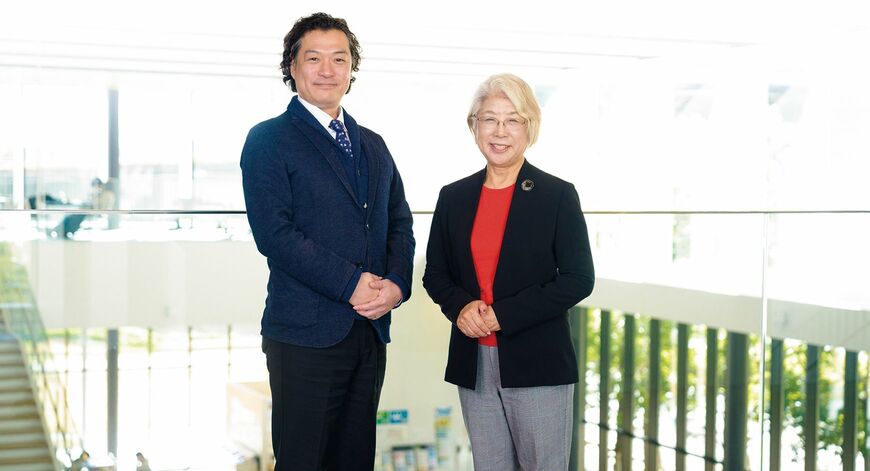 武蔵野大学　学長 小西聖子氏、千代田中学校　千代田高等学校　校長 木村健太氏