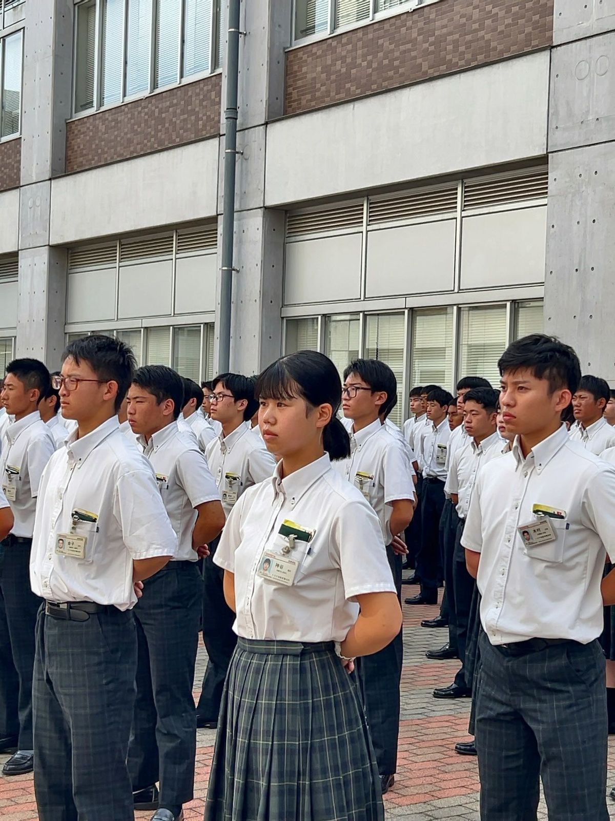 トヨタ工業学園の生徒たち