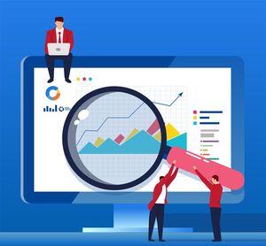 虫眼鏡でデータを拡大