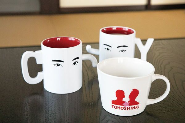 東方神起のマグカップ