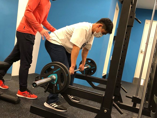 トレーニングの様子