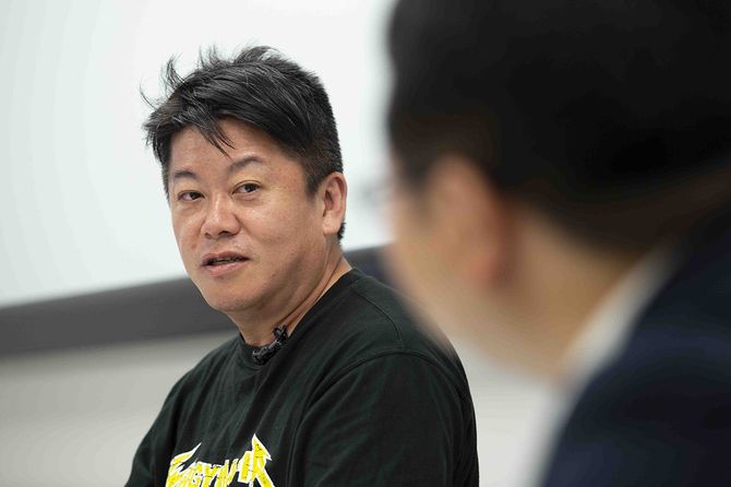 実業家の堀江貴文さん