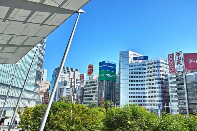 東京駅八重洲口の風景