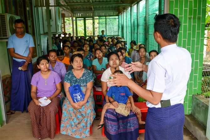 LIPが支援している、ミャンマーでマイクロファイナンスを行うMJI