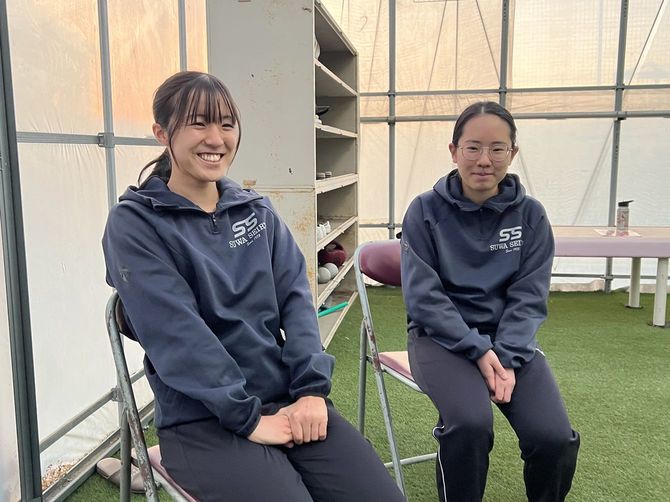 文武両道を貫いた五味さんと笠原さん