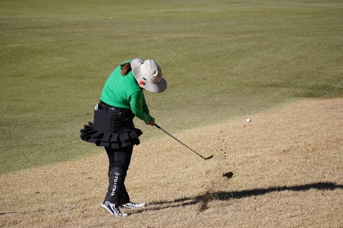 プレー中の幡野選手
