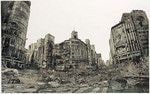 元田久治のリトグラフシリーズより<br>
<strong>「Indication -Ginza 4chome Intersection」</strong>2005年