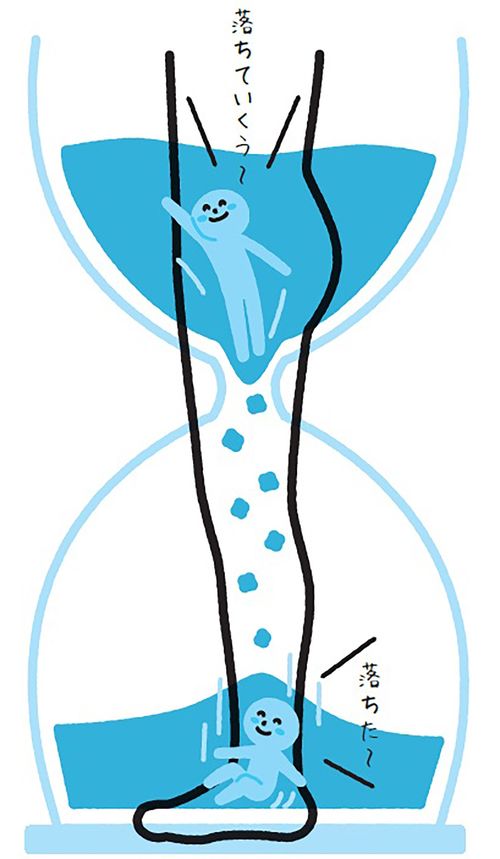 イラスト＝『魔法のフレーズをとなえるだけで姿勢がよくなるすごい本』