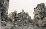 元田久治のリトグラフシリーズより<br>
<strong>「Indication -Ginza 4chome Intersection」</strong>2005年