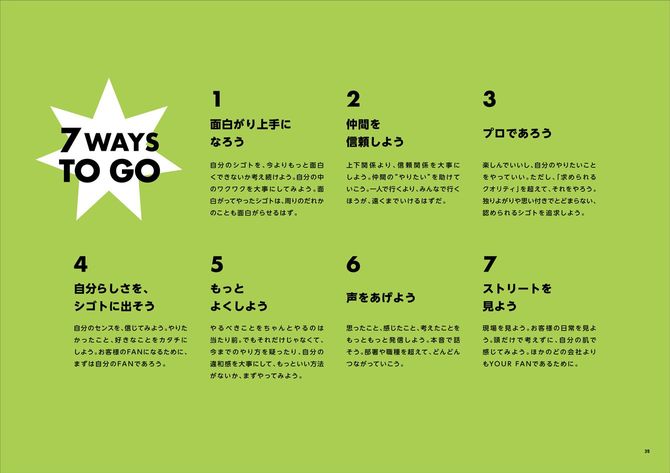 【図表】オンコンセプトな「従業員の行動指針」