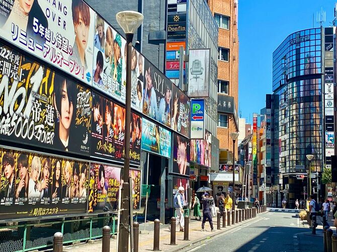 新宿、歌舞伎町