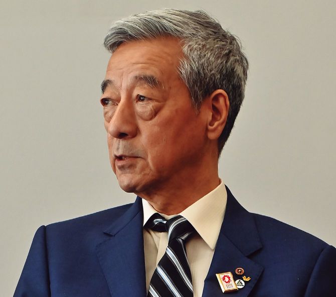 ワコールホールディングス名誉会長の塚本能交氏