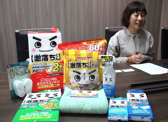 激落ちくんシリーズはスポンジ以外にもどんどん広がっている