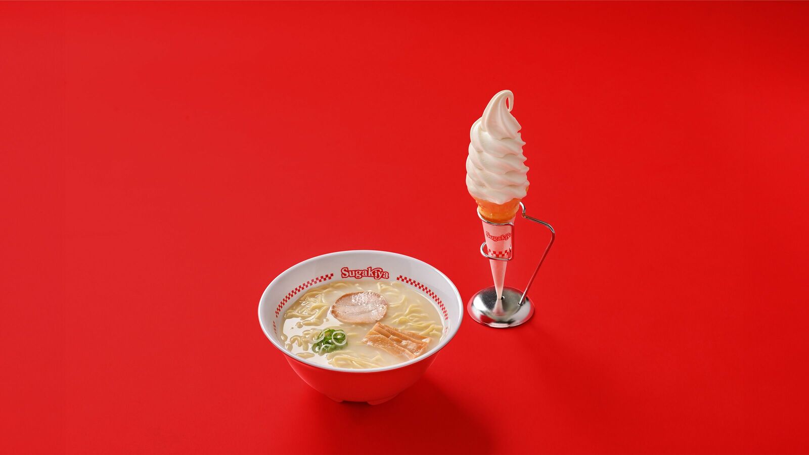 付け合わせは餃子でもチャーハンでもなくソフトクリーム…愛知で愛されるラーメンチェーン｢スガキヤ｣の秘密 ラーメンではなく甘味だけを食べにくるお客も多い