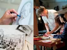 デッサンしながら英会話。西洋美術が“優雅に学べる”美術教室