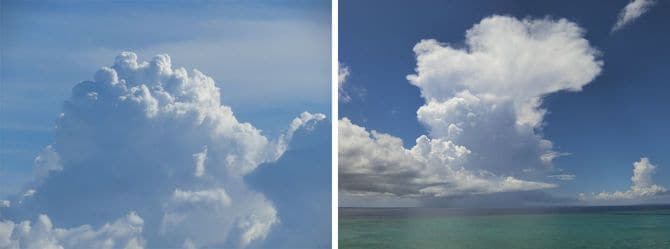 髪の毛が生えて坊主頭ではなくなるため入道雲とは呼べなくなり、積乱雲と分類される