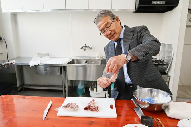 試食させてくれた