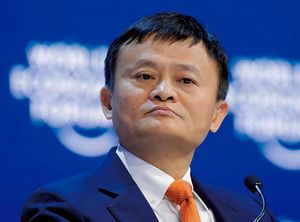 中国のアリババグループ創業者、馬雲(ジャック・マー)氏。