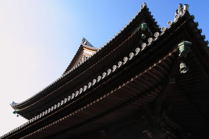 京都の東福寺の本堂