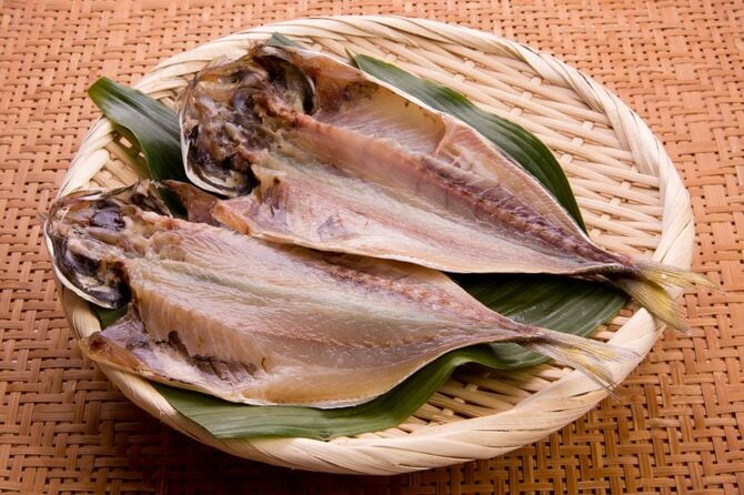 アジの干物