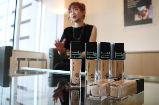 リキッドファンデーション「Fit me」