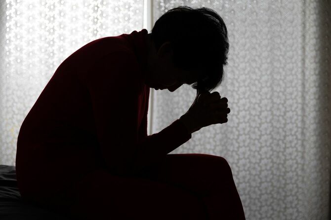 ストレスのたまった女性