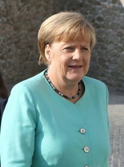 2016年9月16日、スロバキアのブラチスラバで欧州連合サミットに参加したアンゲラ・メルケル前独首相（写真＝EU2016 SK／CC-Zero／Wikimedia Commons）