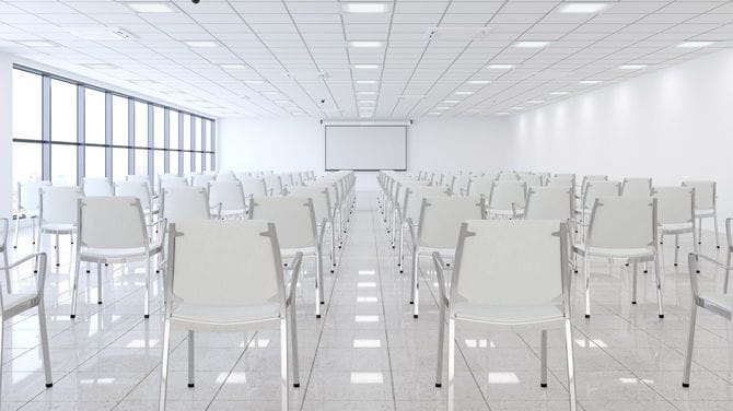 空の会議室