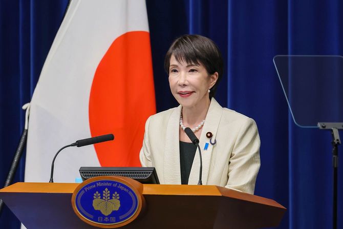 2026年2月18日、高市早苗第2次内閣の発足時の写真