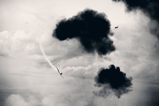 空を舞う零戦
