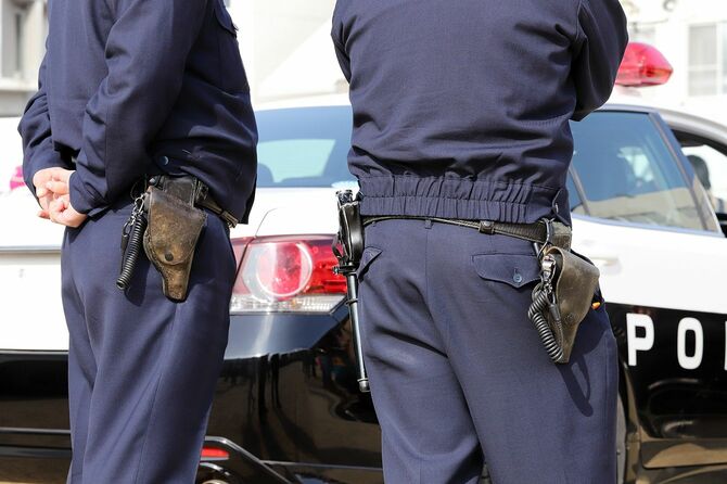 日本警察パトカー