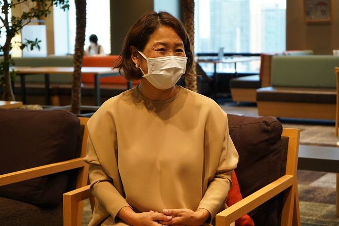 東日本営業本部本部長の林千暖(ちはる)さん