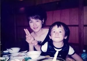 仕事、子育てとフル回転(写真提供=井後史子さん)