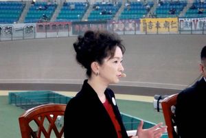 2011年、競輪の実況を担当していたころの髙橋美清さん